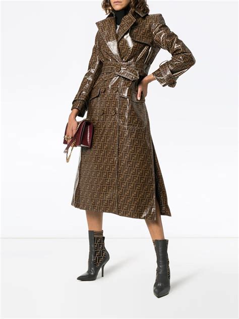 fendi trench|Fendi trench raincoat.